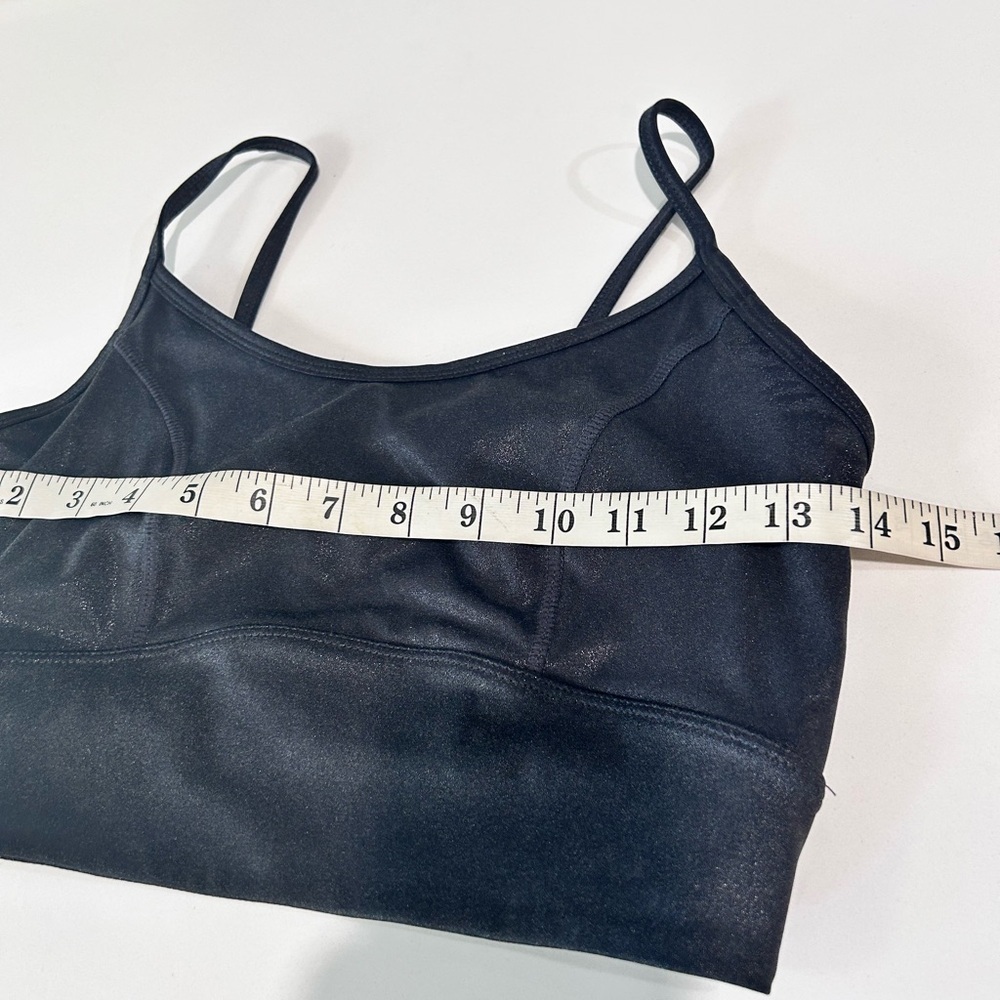 Zella Sleek Black Sports Bra - Picture 9 of 10